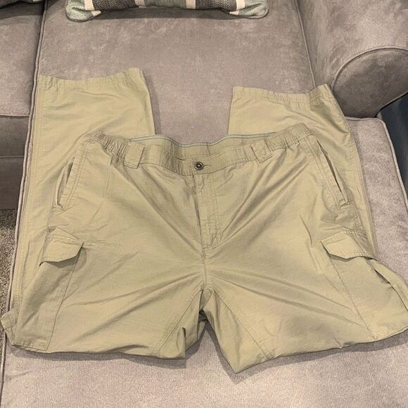 Columbia  khaki cargo zip away pants/ shorts - Picture 1 of 6